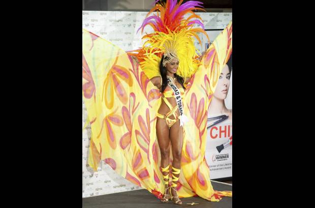 Reuters - Miss Trinidad & Tobago, LaToya Woods.