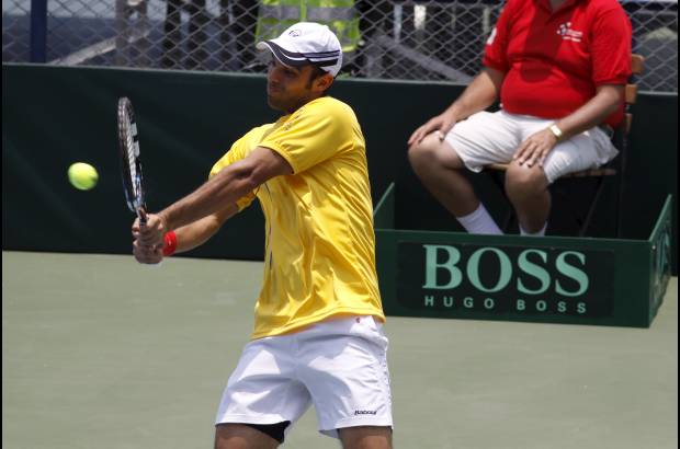 Colprensa - Cabal superó una dolencia en su pierna izquierda y terminó el duelo con gallardía.