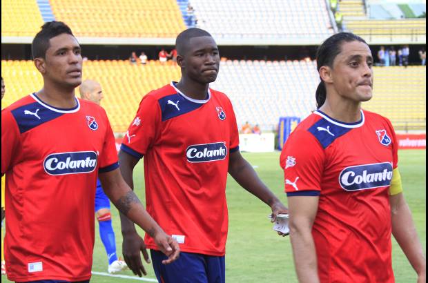 R&#243;binson S&#225;enz - Los futbolistas rojos terminaron su juego ante Pasto con las caras largas.