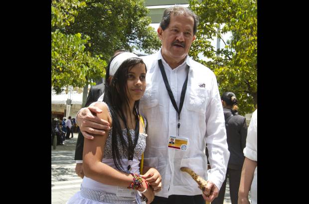 Esteban Vanegas - Carolina Jaramillo fue la líder de los niños ante la ONU en el Foro Urbano Mundial, ella habló de frente con dirigentes como el vicepresidente de Colombia Angelino Garzón.