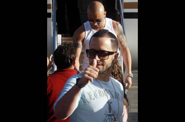 David S&#225;nchez - Wisin y Yandel se vieron emocionados de regresar a Medell&#237;n.