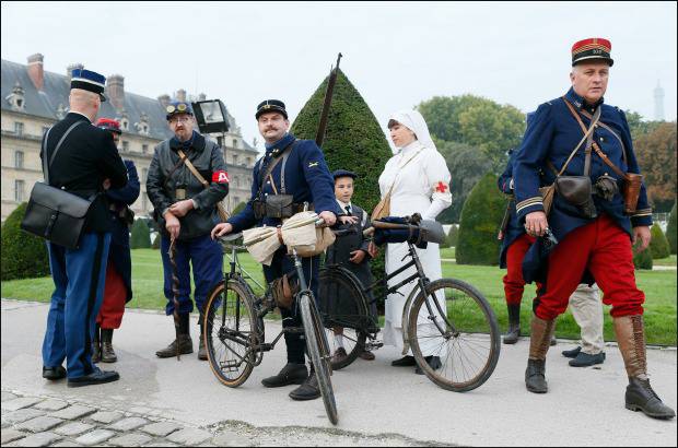 REUTERS - El 6 de septiembre de 2014, los soldados del kaiser (emperador) Guillermo de Alemania llegaron hasta algunas decenas de kil&#243;metros (millas) de distancia de Par&#237;s.