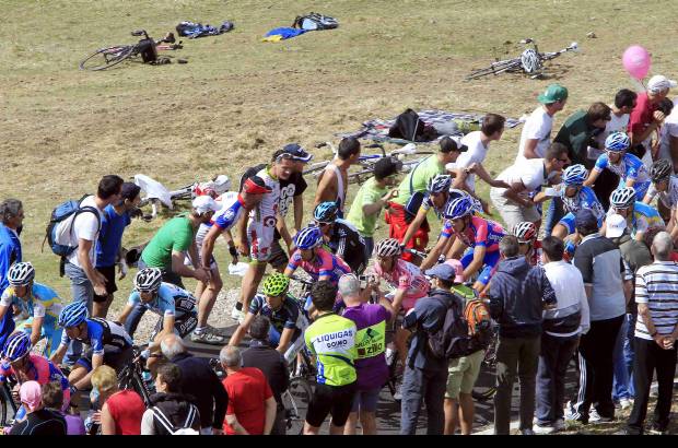 Reuters - Fue la antepen&#250;ltima etapa del Giro de Italia 2012.