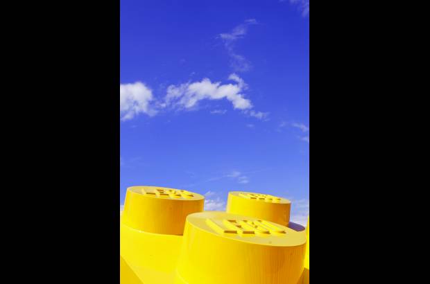 Foto Bloomberg - Una ficha de Legoland, el parque de diversiones de Lego.