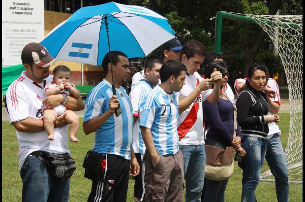 Róbinson Sáenz - Argentina cuenta con muchos seguidores en Medellín, que admiran la forma de juego de los pibes.