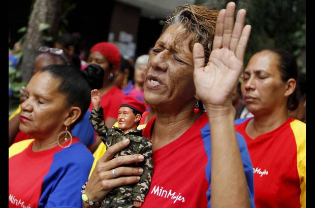Reuters - Los seguidores del chavismo han realizado omnilías para pedir por el Presidente venezolano.