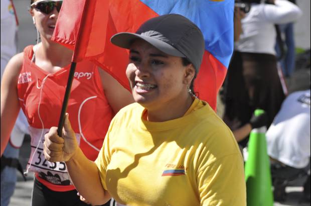 Esteban Jaramillo y Sebasti&#225;n Salazar - M&#225;s de 10 mil competidores se dieron cita en esta hist&#243;rica cita deportiva que se corr&#237;a en las modalidades de 5, 10, 21 y 42 kil&#243;metros.