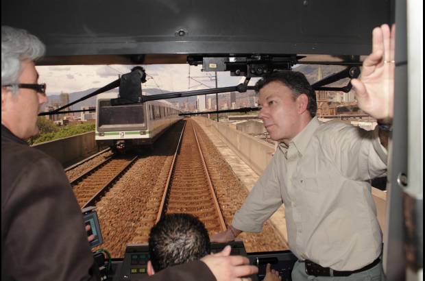 Colprensa - En su campa&#241;a, Juan Manuel Santos recorri&#243; todo el pa&#237;s, entre ellos Antioquia y Medell&#237;n.