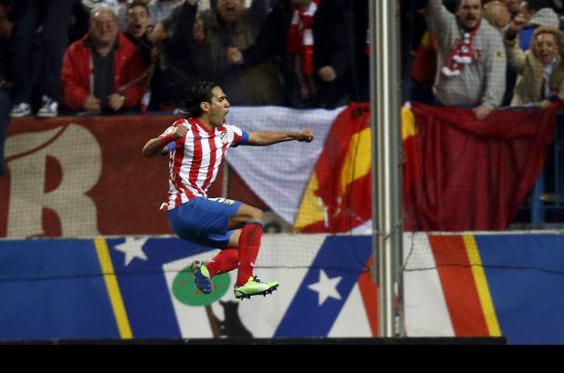 Foto Reuters - Falcao ya ha disputado 63 partidos oficiales con el equipo rojiblanco.