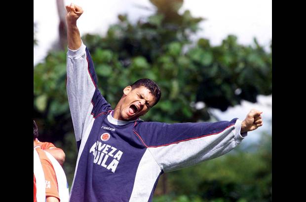 Foto archivo - El portero vallecaucano Miguel &#193;ngel Calero Rodr&#237;guez descrest&#243; con todo su talento en el club Independiente de Ginebra, el Club Sporting de Barraquilla, el Deportivo Cali, el Club Atl&#233;tico Nacional, el Pachuca y la selecci&#243;n Colombia.