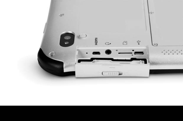 Modelo A1 - La tableta viene con c&#225;maras integradas para videoconferencias, de 5MP la trasera y 2MP la frontal.