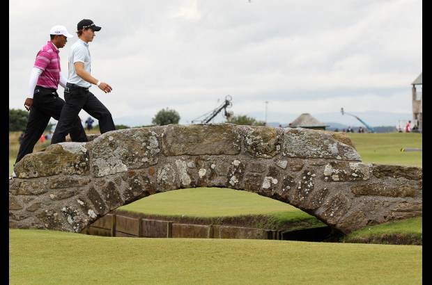AP - El antioqueño Camilo Villegas se codeó con Tiger Woods.