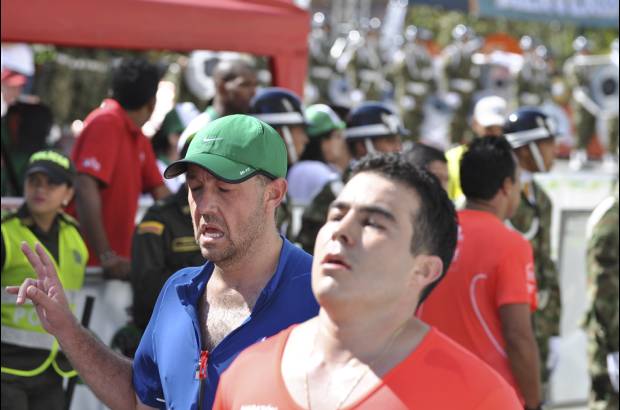 Esteban Jaramillo y Sebasti&#225;n Salazar - M&#225;s de 10 mil competidores se dieron cita en esta hist&#243;rica cita deportiva que se corr&#237;a en las modalidades de 5, 10, 21 y 42 kil&#243;metros.
