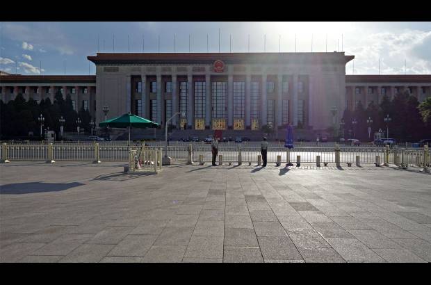 AFP - 29 de mayo de 2014. Plaza de Tiananmen a la espera de sus visitantes.
