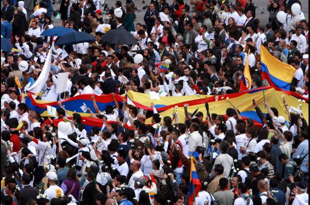 Colprensa - El presidente Santos dijo que si la guerrilla libera a los rehenes, ser&#237;a un paso y una demostraci&#243;n de su intenci&#243;n de dialogar