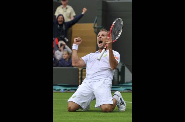 - Le toc&#243; a Nadal felicitar a Darcis, porque era lo &#250;nico que le quedaba.