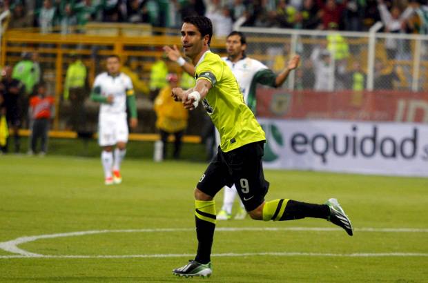 COLPRENSA - El verde se fue arriba temprano con un gol de Juan Pablo Ángel que llegó a cinco en el torneo.