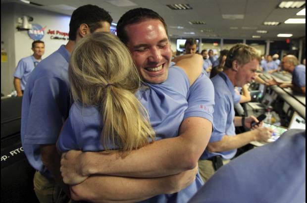 Foto AP - El propio Obama emitió un comunicado en el que calificó el aterrizaje en Marte del Curiosity como "una proeza tecnológica sin precedentes que quedará como motivo de orgullo nacional en el futuro".