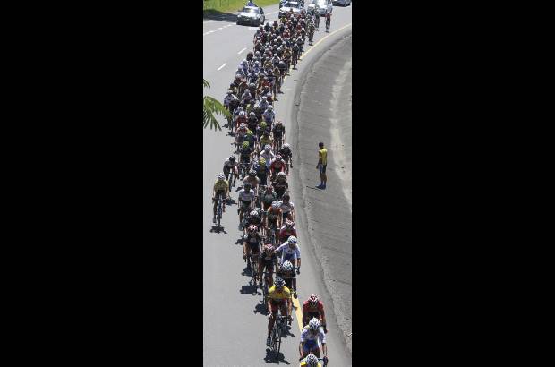 Róbinson Sáenz - La etapa de este domingo cubrió 192 kilómetros entre Cali y Armenia.