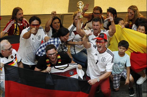 Jaime P&#233;rez - Desde Antioquia, los alemanes residentes en el &#225;rea metropolitana vieron c&#243;mo su equipo le propin&#243; a Brasil, en Belo Horizonte, su peor derrota en la historia de los mundiales.