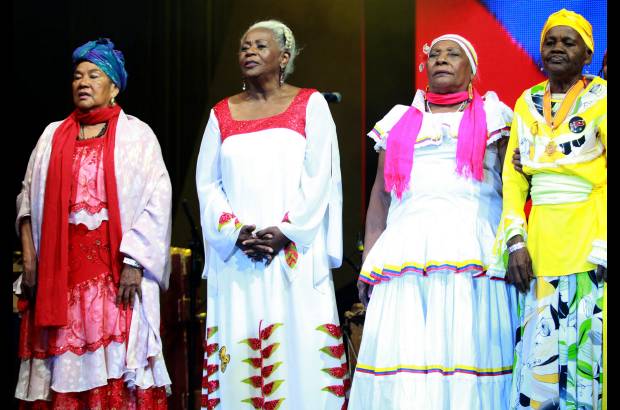 Colprensa- Fotos Ra&#250;l Palacios - Colombia rindi&#243; tributo a Tot&#243; la Momposina, Gabriela Salgado, la Negra Grande de Colombia, Leonor Gonz&#225;lez Mina y Petrona Mart&#237;nez.