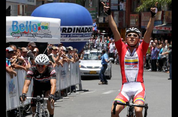 Foto Jaime Pérez - El ganador de la etapa fue Wbeimar Roldán.