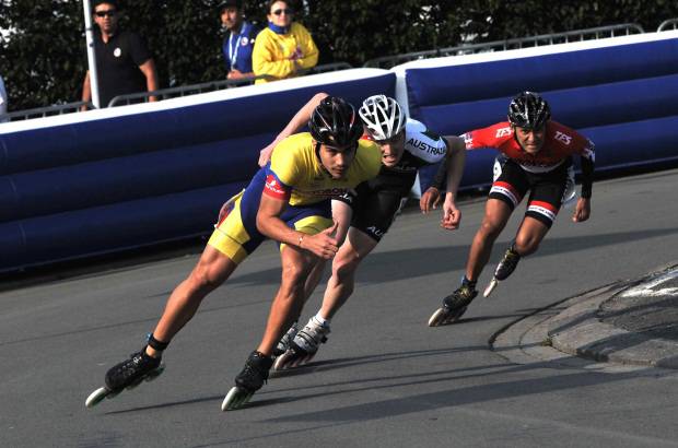 Luiz Ramírez Vizzorimage - Sebastián Arce subió al podio a reclamar el bronce en los 500 metros. Colombia tiene 27 oros.