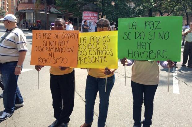 Cortes&#237;a - Habitantes de Medell&#237;n hicieron p&#250;blicas sus peticiones para acabar con esta guerra de m&#225;s de 50 a&#241;os.