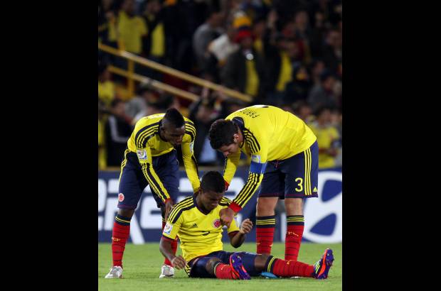 Colprensa - La tristeza y el dolor por la eliminaci&#243;n invadi&#243; a los juveniles colombianos.