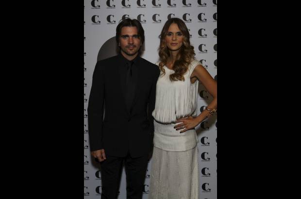 Edwin Bustamante - Juanes y Karen Mart&#237;nez, su esposa.