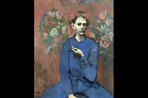 AP - Joven con pipa de Pablo Picasso se vendió en 2004 por 104,2 millones de dólares en una subasta de Sotheby.
