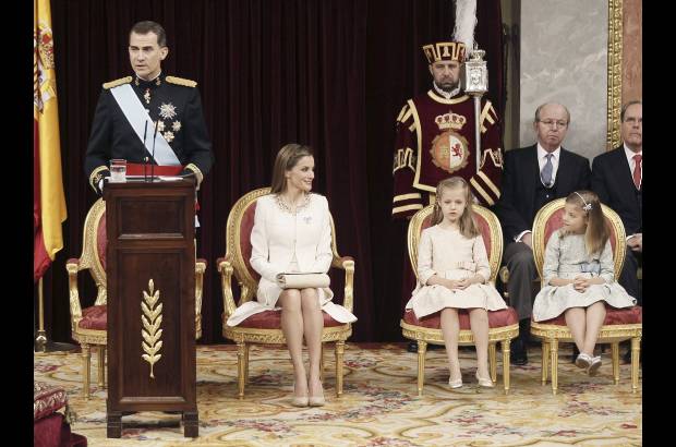 AFP - En compa&#241;&#237;a de su familia, el rey inssiti&#243; en su discurso en la necesidad de estrechar lazos entre Espa&#241;a y Am&#233;rica Latina.