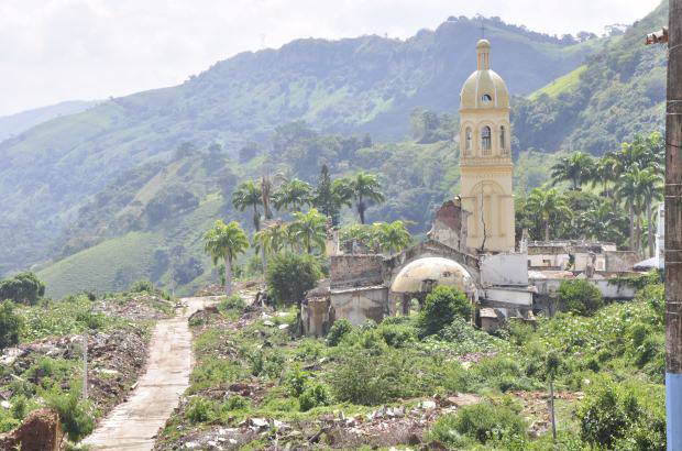 Fondo de Adaptación - La destrucción de Gramalote ocurrió el 17 de diciembre de 2010.