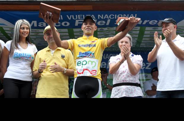 Foto Jaime Pérez - Mauricio ortega repitió en la clásica Marco Fidel Suárez, la había ganado en 2009.