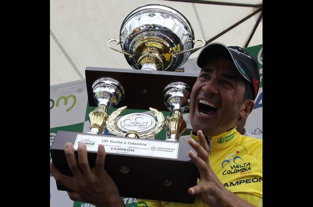 Róbinson Sáenz - Me siento muy Feliz, este era un título que estábamos buscando con mi entrenador, con mi equipo y con mis patrocinadores, dijo Cárdenas.