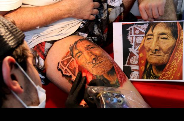 Jaime Pérez - El evento Expotatuaje contó con la participación de los tatuadores internacionales Robert Atkinson y Derek Noble.