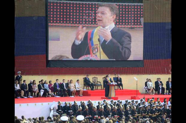 Reuters - La defensa de los derechos humanos estar&#225; presente en su Gobierno, dijo el presidente Santos.