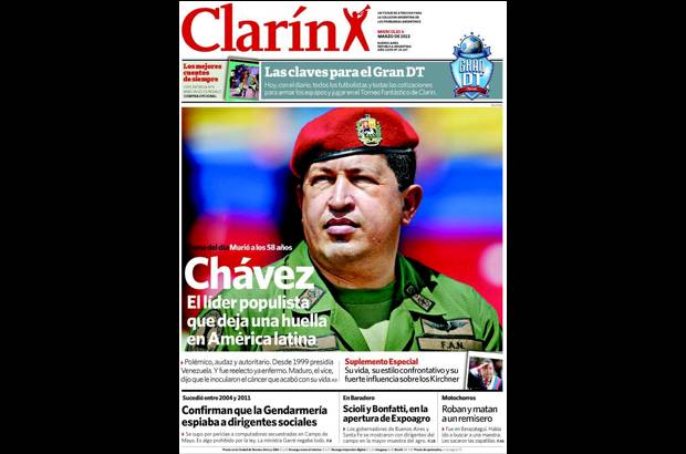 Cortes&#237;a - Clar&#237;n de Argentina.