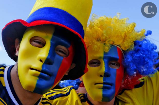 FOTO JUAN ANTONIO S&#193;NCHEZ, ENVIADO ESPECIAL A BRASIL - Los aficionados que viajaron a territorio carioca para presenciar los partidos de la Selecci&#243;n hicieron sentir al equipo como en el Metropolitano, un gesto que Colombia respondi&#243; con tres goles.