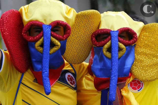 FOTO JUAN ANTONIO S&#193;NCHEZ, ENVIADO ESPECIAL A BRASIL - Los aficionados que viajaron a territorio carioca para presenciar los partidos de la Selecci&#243;n hicieron sentir al equipo como en el Metropolitano, un gesto que Colombia respondi&#243; con tres goles.