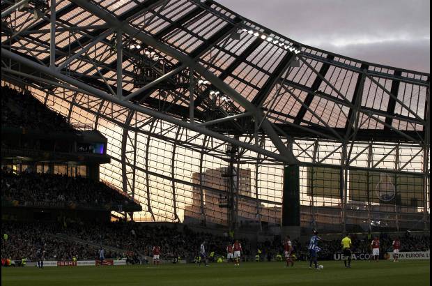 Reuters - Hermosa panorámica del Dublín Arena de la capital irlandesa.