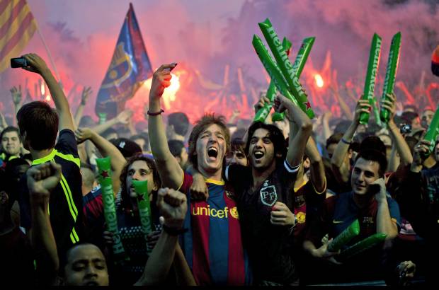 AP - La conqusita le abrió al Barcelona las puertas al olimpo de los grandes equipos de la historia.