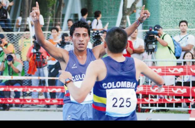 - Colombia tuvo un excelente cierre en el atletismo de los Juegos Suramericanos, con cuatro oros ganados. Uno de ellos con Mauricio González (5.000 metros)