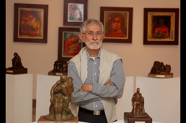 Foto Julio C&#233;sar Herrera - La muestra incluye pinturas, esculturas y dibujos.