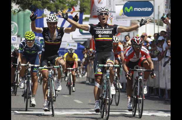 Róbinson Sáenz - La quinta etapa de la Vuelta a Colombia dejó como ganador, al corredor del equipo Coldeportes, Juan Pablo Forero con un tiempo de 4 horas y 7 segundos.