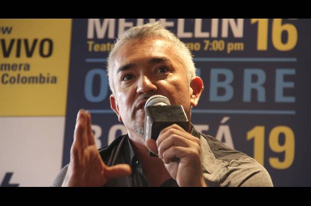 Colprensa - C&#233;sar Mill&#225;n, El l&#237;der de la manada se encuentra en Colombia promocionado su show.