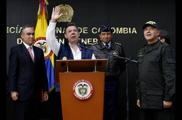 Colprensa - Cay&#243; el asesino de asesinos. Est&#225;bamos detr&#225;s de &#233;l desde hace muchos a&#241;os; se hab&#237;a vuelto una especie de leyenda, que era inalcanzable, que nadie lo pod&#237;a coger, dijo el Presidente Santos.