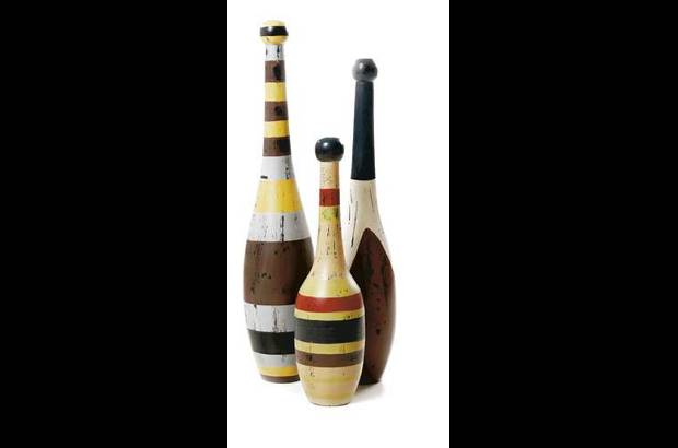 Delacalle Bolos decorativos - La madera también llega a la decoración del hogar.