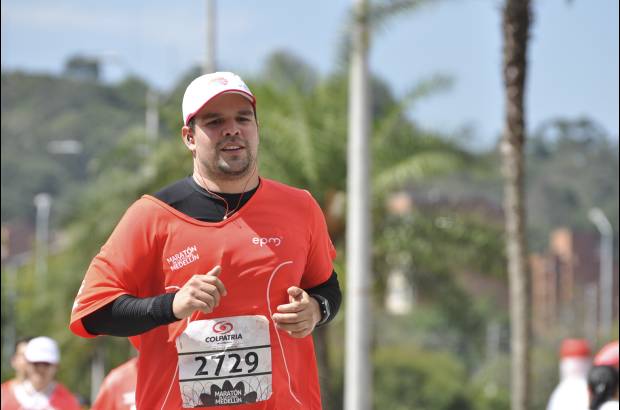 Esteban Jaramillo y Sebasti&#225;n Salazar - M&#225;s de 10 mil competidores se dieron cita en esta hist&#243;rica cita deportiva que se corr&#237;a en las modalidades de 5, 10, 21 y 42 kil&#243;metros.