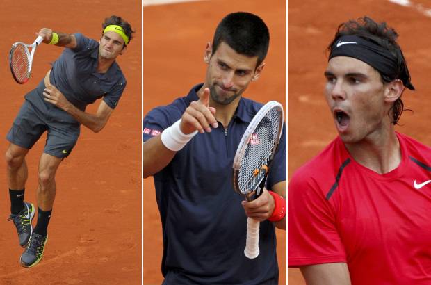 Reuters - El suizo Roger Federer fue n&#250;mero 1 del tenis mundial durante 285 semanas y ha ganado 16 Grand Slam. El serbio Novak Djokovic es el actual n&#250;mero uno del mundo. El espa&#241;ol Rafael Nadal es n&#250;mero dos del r&#225;nquin de la ATP y gan&#243; la medalla de oro en los Juegos Ol&#237;mpicos de Pek&#237;n 2008.